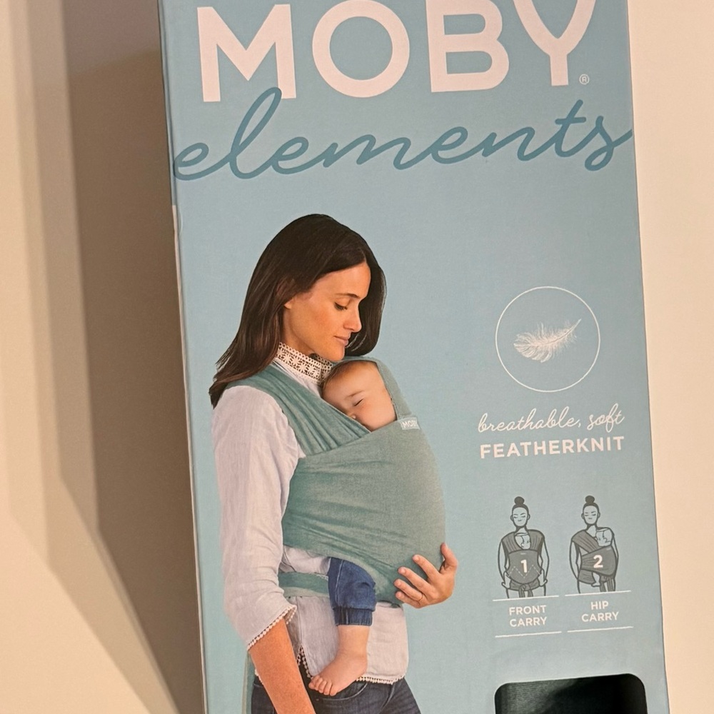 Moby Elements carrier in Light Blue